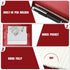 Outus 10 Pcs Mini Pocket Notepad Holder Set Included Mini Pocket Notepad Holder with 50 Lined Sheets, Metal Pen, 8 Pcs 3 x 5 Inch Memo Book Refill...