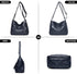 Women Crossbody Bag PU Leather Shoulder Purse Ladies Crossover Bags Lightweight Multi-Pocket Satchel Messenger Bag...