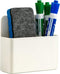 Simetufy Magnetic Dry Erase Marker Holder, Whiteboard Marker Holder, Magnetic Pen Holder, Magnetic Marker Holder for Fridge, Whiteboard, Locker, M...