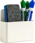 Simetufy Magnetic Dry Erase Marker Holder, Whiteboard Marker Holder, Magnetic Pen Holder, Magnetic Marker Holder for Fridge, Whiteboard, Locker, M...