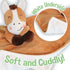 Horse Lovey Baby Security Blanket - Pony Stuffed Plush Animal Blankie 13x13 inches (Brown)...