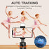 Auto Face Tracking Tripod, No App Required, 360° Rotation Face Body Phone Tracking Holder with Remote, Gesture Control, Smart Shooting Camera Moun...