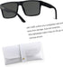 LYZOIT Square Sunglasses for Men Women Polarized Oversized Big UV Protection Rectangle Shades...