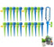 Self Plant Watering Spikes 24 Pack Auto Drippers Irrigation Devices Vacation Automatic Plants Water System with Adjustable Control Valve Switch De...