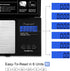 Fuzion Digital Pocket Scale .01 Gram Accuracy, 500g Digital Gram Scales for Small Food, Jewelry, Herb, Spice, Coin - Weight Gram and Oz - 100g Cal...