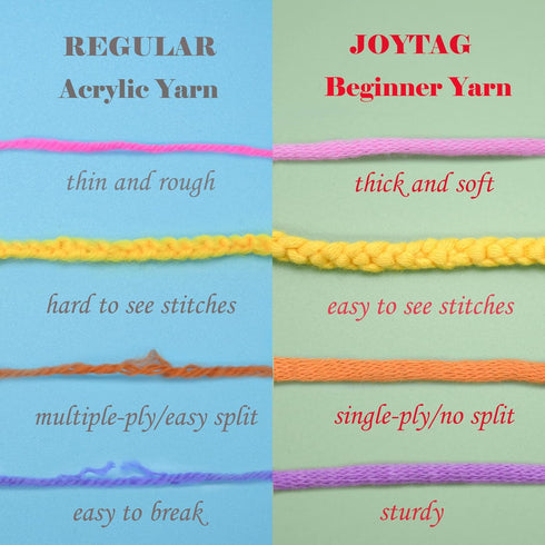 8 Pack Pack Beginners Crochet Yarn Beige Khaki Brown Cotton Crochet Yarn for Crocheting Knitting Beginners with Easy-to-See Stitches Neutral Croch...