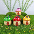 Mushroom Fairy House Fairy Garden Accessories, Mini House Figurines Fairy Garden Decor, Fairy Garden House Ornaments Kit for Home Micro Landscape ...