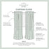 Exclusive Home Biscayne Indoor/Outdoor Two Tone Textured Grommet Top Curtain Panel, 54"x120", Sand, Set of 2...