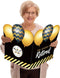 WATINC Retirement Party Jumbo Greeting Card Decorations, Official Congrats Retired Message Greeting Card Guest Book Farewell Party Supplies, Signa...