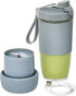Oster Blend Active Portable Blender with Drinking Lid, USB Chargeable Personal Blender, Gray...