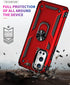 Military Grade Drop Impact for Oneplus 9 Pro Case Oneplus 9 Pro 5G Case 360 Metal Rotating Ring Kickstand Holder Armor Heavy Duty Shockproof for O...