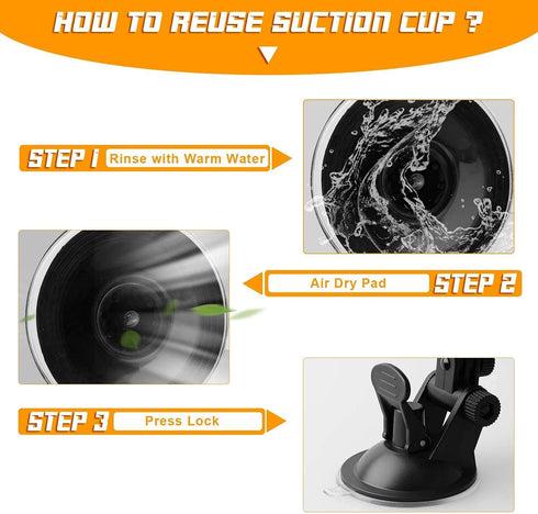 Suction Radar Detector Mount, Windshield & Dashboard Radar Holder Compatible with Cobra Radar Detectors Cobra RAD 450, 8-Band, ESD-6100, ESD-7000,...