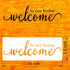 24 Pcs Large Inspirational Word Stencil for Crafts Reusable Welcome Sweet Home Family Sign Stencils for Painting on Wood Wall Home Decor(11.4x5.5I...