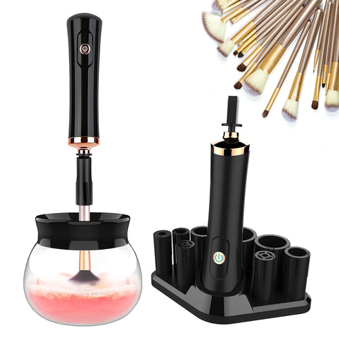 Makeup Brush Cleaner Machine - Super Fast Electric Makeup Brush Cleaner and Dryer - Quick Wash and Dry in Seconds - Suit for Most Makeup Brush Siz...