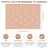 Geelin 3 Pcs PU Baby Diaper Changing Pad 20 x 28 Inches Foldable Portable Changing Mat Travel Waterproof Changing Pad Liner for Baby, Small Toddle...