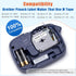 PTM95 Label Tape Replace for Brother M Tape 12mm 0.47 P Touch M-K231 M-K131 MK431 MK531 MK631 MK731 Compatible with Brother PT-M95 PT-65 PT-45 PT-...