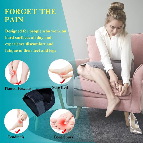 Plantar Fasciitis Heel Cups, Heel Cups for Heel Pain(4PCS), Heel Protectors for Plantar Fasciitis Relief, Adjustable Heel Pads for Heel Pain Relie...