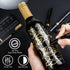 Liquid Gold Chrome Markers, Supper Golden Metallic Paint Pens, Reflective Gloss Permanent Mirror Markers for Model Repairing, Resin Metal Glass Pl...