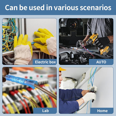 200pcs Heat Shrink Butt Connector, Waterproof Crimp Electrical Wire Connector, Butt Splice Terminal Best for Repair and Maintenance. Suitable for ...