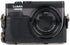 MegaGear MG1258 Ever Ready Leather Camera Case compatible with Panasonic Lumix DC-ZS80, DC-ZS70, DC-TZ95, DC-TZ90 - Black...