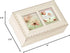 Cottage Garden Friend Takes a Long Time to Grow Matte Ivory Jewelry Music Box Plays What Friends are for...