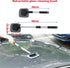 Car Rearview Mirror Wiper 2 pack Universal Automotive Car Accessories Telescopic Auto Mirror Squeegee Cleaner 98cm Long Handle Portable Car Cleani...