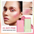 Multi-Use Makeup Blush Stick - Waterproof, Tinted Moisturizer for Eyes, Lips, Cheeks in Shy Pink...