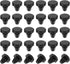 PATIKIL 5mm Diameter Silicone Round Snap, 30 Pcs in Type Locking Furniture Hole Plug Button Thick Head Protective Cover Fit for 5-5.5mm Hole for S...