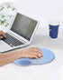 Ergonomic Mouse Pad Wrist Support, Comfortable Mouse Pad Wrist Rest, Relieve Wrist Pain Gel Mouse pad, Non-Slip Rubber Base Mousepad for Laptop, C...