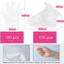 Paraffin Wax Liners for Feet and Hand, 200pcs Larger and Thicker Plastic Hand and Foot Bags, Plastic Paraffin Bath Mitt Glove and Sock Liners Para...