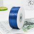 Blue Ribbon - Solid Color Thin Satin Ribbon,1/8 inch x 100 Yards Double Face Gift Ribbon for Crafts...