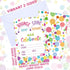 Zonon 30 Pieces Birthday Invitations for Girls Bounce House or Jumping Party Invitation Cards Kids Bounce House Trampoline Celebration Party Suppl...