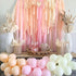 PartyWoo Pink Crepe Paper Streamers 6 Rolls 492 ft Pack of Light and Hot Pink Peach Light Yellow Crepe Paper for Wedding Baby Shower Gender Reveal...