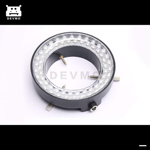 60-LED Adjustable Ring Light Illuminator Lamp for Stereo Zoom Microscope...