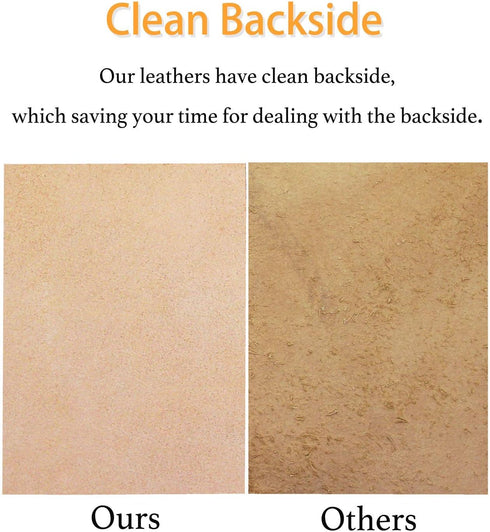 Muse Craft Flawless 12''X24'' 5-6oz Vegetable Tanned Leather Precut| Import A Grade Tooling Leather Hide Full Grain Veg Tan Leather for Tooling, C...