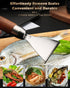 Fish Scale Remover, 2PCS Stainless Steel Sawtooth Sharp Durable Fish Scale Remover, Portable Kitchen Fish Cleaning Kit, Fish Scraper for Chef and ...