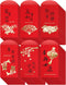 Supla 120 Pcs 6 Design Chinese Hong Bao Red Envelopes Lucky Money Envelopes Red Packet Lai See Lucky Packet Cash Envelope Red Pockets for Chinese ...