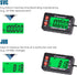 Runleader Hour Meter Tachometer, Maintenance Reminder, Alert RPM Reminder, Multi-Color Backlit Display,Initial Hours Settable, Use for Lawn Mower ...