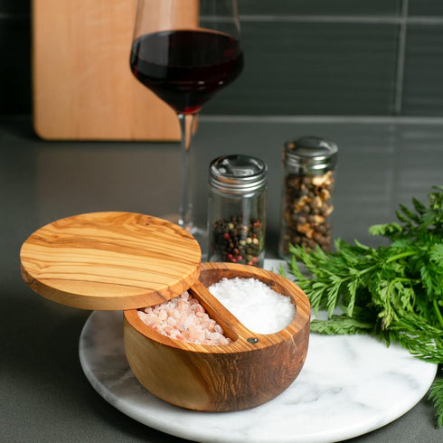 RSVP International Wood Salt Box, One Size...