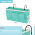 Loghot Bedside Caddy/Bedside Storage Bag Hanging Organizer for Bunk and Hospital Beds,Dorm Rooms Bed Rails,Can be Placed Glasses,Books,Mobile Phon...