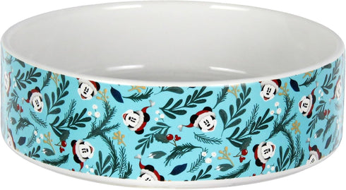 Disney Mickey Mouse Mickey's Christmas 6-in.Ceramic Ramekin Bowl Dish...