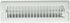 AP Products (13640 White 2-1/4" x 10" Floor Register...