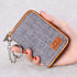 FurArt Zipper Wallet Women, RFID Blocking Credit Card Wallet, Business Card Holder, Compact Size KeyChain Wallet...