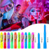 10 Color Glow in The Dark Face Paint,UV and Black Light Neon Face and Body Painting Set Mardi Gras Halloween Masquerade Black Light Birthday Party...