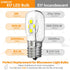 LED Microwave Light Bulbs Under Hood 30W Equivalent,Fit for LG Frigidaire Kenmore Whirlpool GE Over The Range Microwave,Dimmable Daylight White 60...