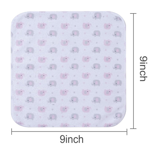 Softan Baby Washcloths, 24Pack Baby Wash Cloths Extra Soft & Ultra Absorbent, Baby Towels and Washcloths Face Towel Unisex for Boys Girls Body, Wa...