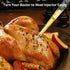Turkey Baster Food Grade for Cooking & Basting, Detachable Round Bulb, Baster Cooking Good for Meat Poultry Beef Chicken, with Cleaning brush, inj...