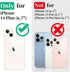 Cozycase Compatible with iPhone 14 Plus Waterproof Case - Full Body Shockproof Dustproof Dropproof Built in Screen Protector Rugged Waterproof Cas...