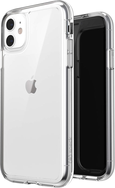 Speck iPhone 11 Clear Case - Drop Protection & Scratch Resistant, Anti-Yellowing & Anti-Fade with Dual Layer Protetective, Slim, Transparent Desig...
