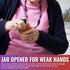 JAR HEADS Rubber Jar Opener Gripper Pad 5 Pack - Thick 5 Inch Grippers for Opening Jars Made in the USA - Jar Opener for Weak Hands & Seniors with...